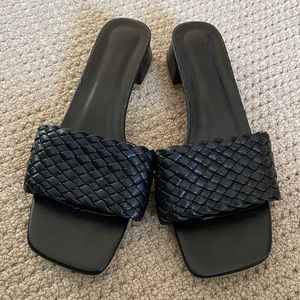 Shein square toe shoes Black - size 8.5